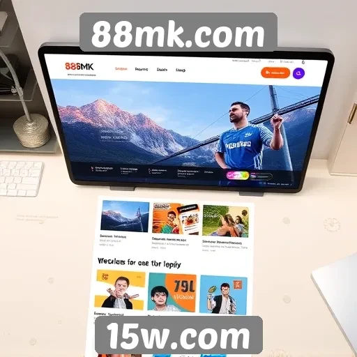 Interface e usabilidade do site 88mk.com